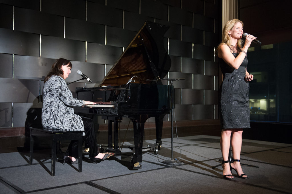 Kelli O'Hara and Ann Hampton Callaway. Photo credit by Christine Baker.